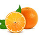 Fresh oranges with leaves - GraphicRiver Item for Sale