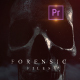 Forensic Files I Title Sequence_Pre PRO - VideoHive Item for Sale