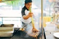 men cooking on grill - PhotoDune Item for Sale