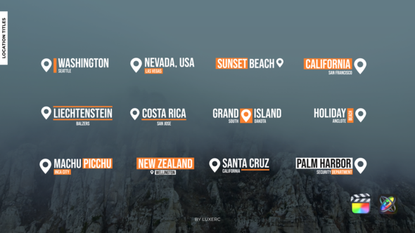 Location Titles | Lower Thirds I FCP