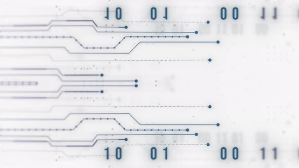 Abstract Technology Lines Data Background