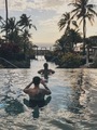 Mobile photography in an infinity pool at a resort in Maui - PhotoDune Item for Sale