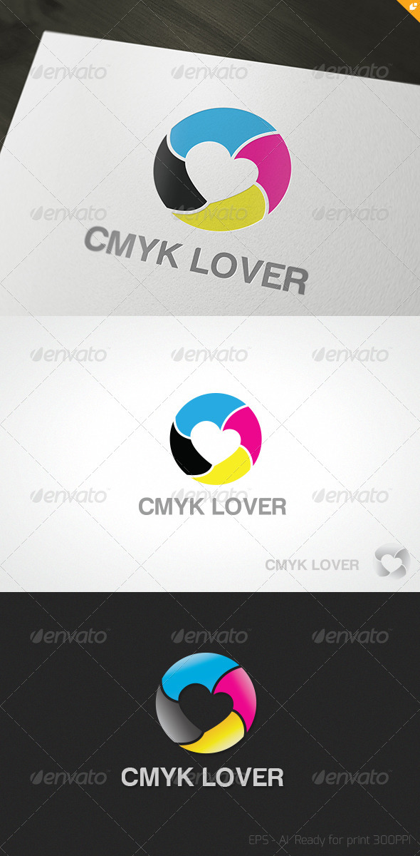 CMYK Lover Logo