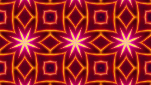 Multi Color Kaleidoscope Loop 4K 07