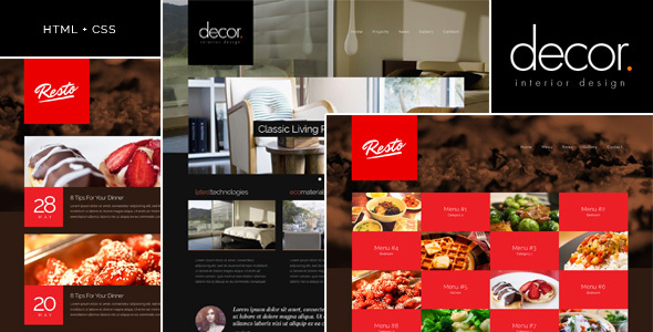 Decor - Modern Interior Design Bootstrap 5 Template