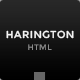 Harington - Creative Portfolio Template - ThemeForest Item for Sale