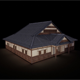Japanese traditional House with Interior - 3DOcean Item for Sale