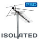 TV-antenna with Clipping Path
