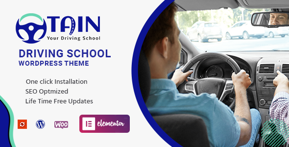 Tain - Driving School WordPress Theme