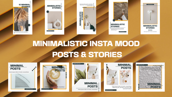 Minimalistic Insta Mood Posts And Stories