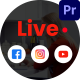 Facebook Live, Instagram Live & YouTube Live - VideoHive Item for Sale
