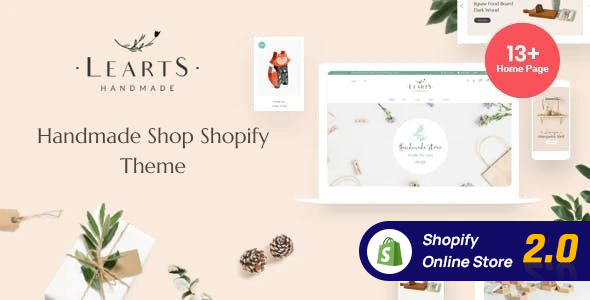 LeArts – Handmade Shop Shopify Theme