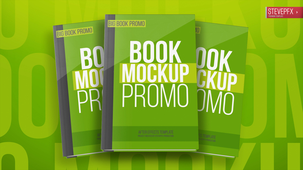 Book Mockup Promo Opener