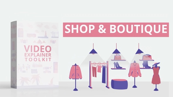 Shop and Boutique Video Explainer Toolkit