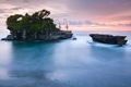 Pura Tanah Lot at sunset, famous ocean temple in Bali, Indonesia. - PhotoDune Item for Sale
