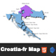 The Interactive Croatia-fr Clickable Map - CodeCanyon Item for Sale