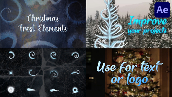 Winter Frost Elements for After Effects alt