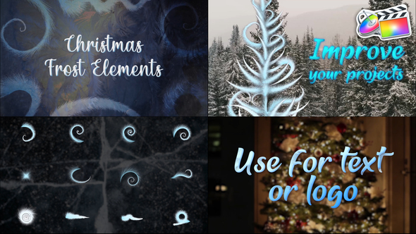 Winter Frost Elements for FCPX alt