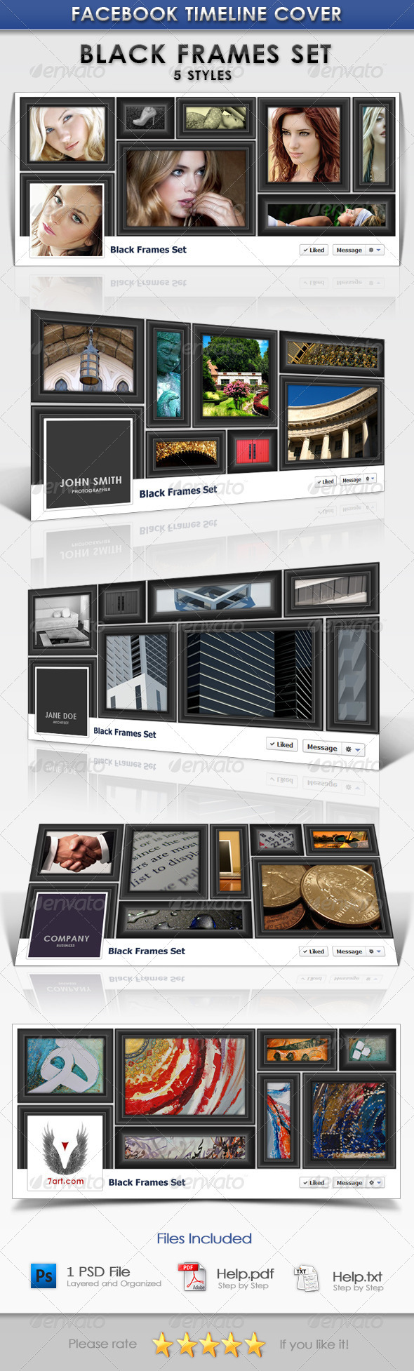 Frame Photo Web Elements From Graphicriver
