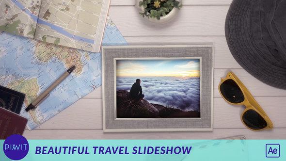 Beautiful Travel Slideshow - Real footage alt