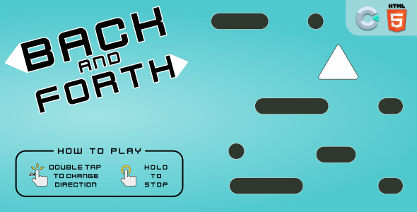Back and forth - HTML5 Casual game