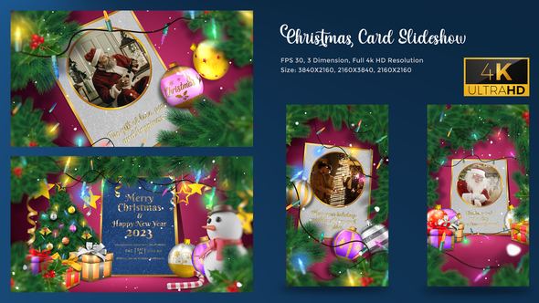 Christmas Card Slideshow