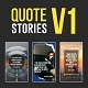 Vertical Quote Stories V1 - VideoHive Item for Sale