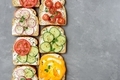 Healthy vegetarian sandwiches - PhotoDune Item for Sale