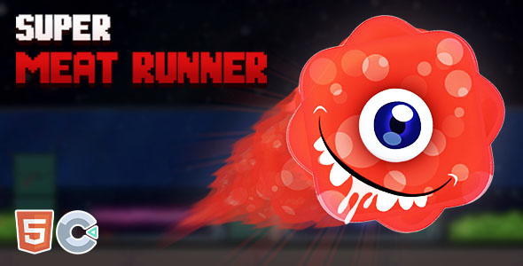 Super Meat Runner (Construct 3 - HTML5)