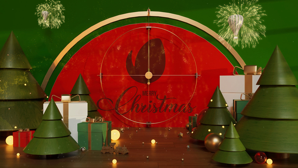 Red Room Christmas Logo