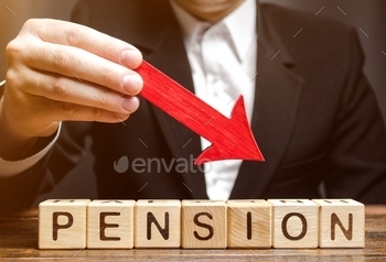 the word Pension. Fall / reduction pension payments. Retirement. Financing retirees. Reduction of the pension fund. The low size of pensions.