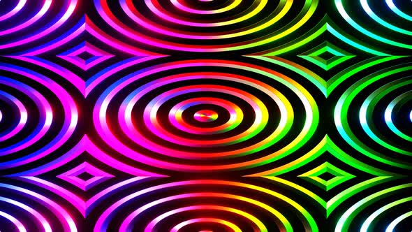 4K Stylish Abstract Animation Insane Trippy Psychedelic VJ Loop