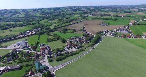 Aerial view from Austria.