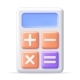 3D Modern Calculator Isolated - GraphicRiver Item for Sale