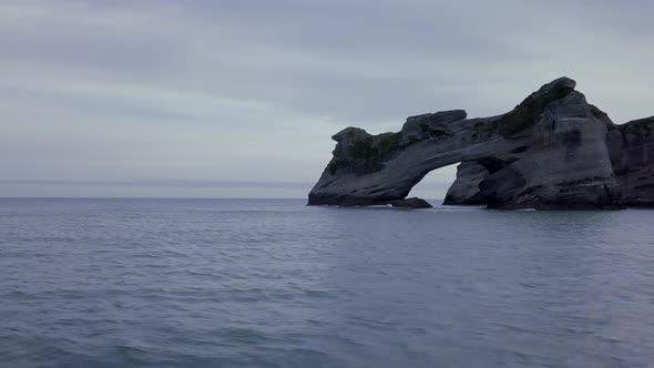 Rock with archway