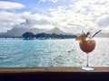 Cocktail and a view in Bora Bora - PhotoDune Item for Sale