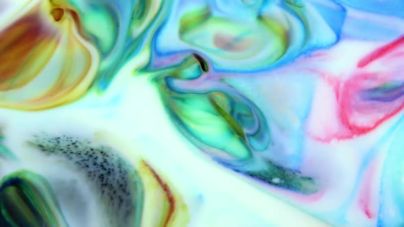 Psychedelic Galactic Paint Texture Background alt