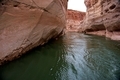 Emerald water of the canyon on the lake Powell - PhotoDune Item for Sale