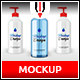 Pump bottle dispenser Mockup - GraphicRiver Item for Sale