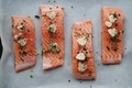 Salmon filets steaks are ready for cooking. Fresh ingredients. - PhotoDune Item for Sale