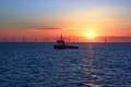 Liverpool bay on the golden hour. - PhotoDune Item for Sale