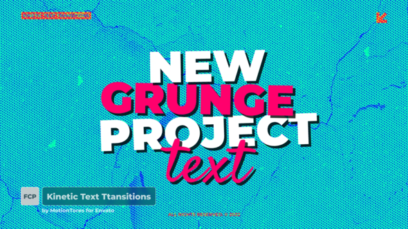 Kinetic Text Transitions \ FCPX
