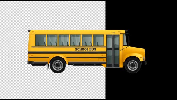 School Bus 4K