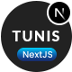 Tunis- Personal Portfolio React NextJS Template + RTL - ThemeForest Item for Sale