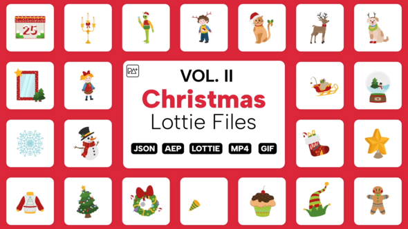 Christmas Lottie Files Vol. II