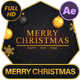 Merry Christmas Intro - VideoHive Item for Sale
