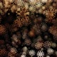 Falling Golden Snowflakes - VideoHive Item for Sale