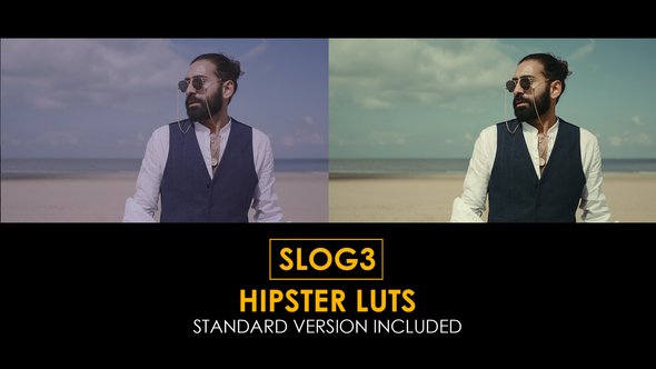 Slog3 Hipster and Standard LUTs