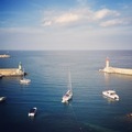 sailing boats in harbor -  Le Vieux Port de Bastia - Corsica - PhotoDune Item for Sale