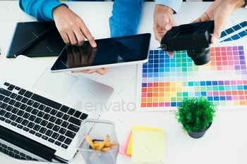 Graphic designer and Photo editor